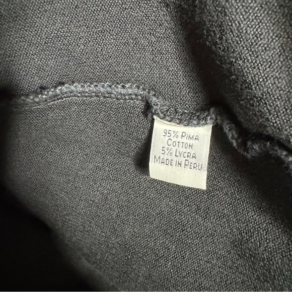 Peruvian connection beaded trim quarter sleeve sweater - Picture 5 of 8